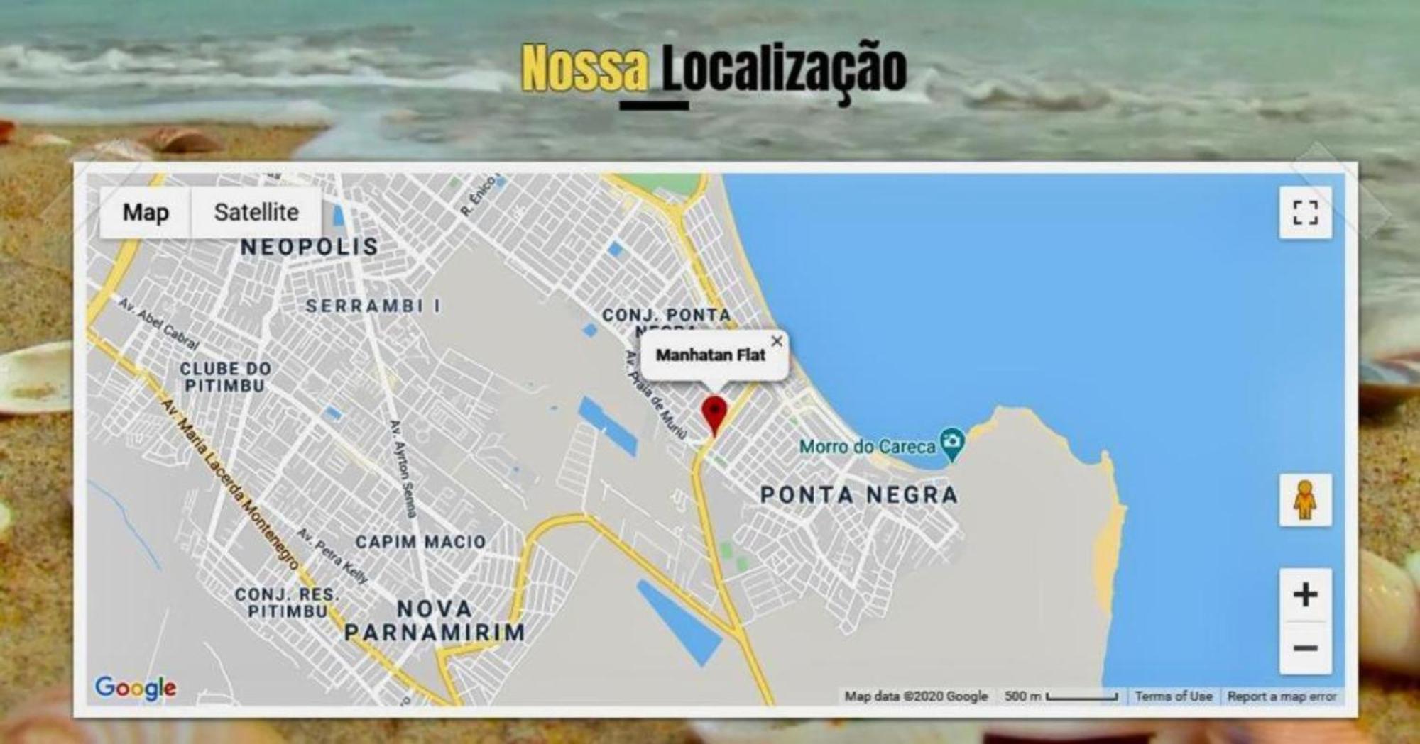 Aconchegantes Flats, 1 E 2 Qtos, Em Ponta Negra Apartment นาตาล ภายนอก รูปภาพ